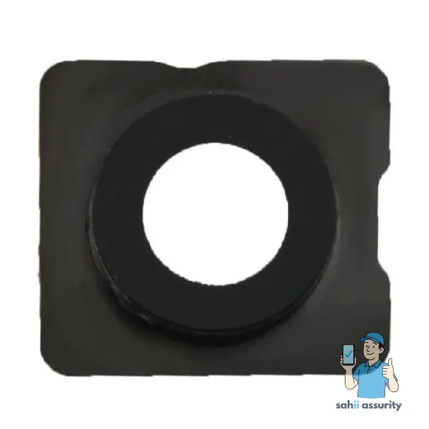 Camera Lens Glass with Frame for Apple iPhone 5s White thumbnail